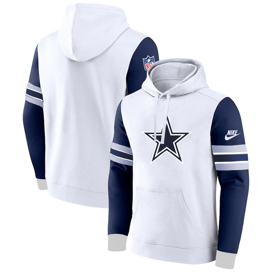 Men 2023 NFL Dallas Cowboys white Sweatshirt style 1031->cincinnati bengals->NFL Jersey